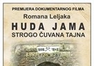 Poziv na premijeru dokumentarnog filma "Huda Jama - Strogo čuvana tajna"